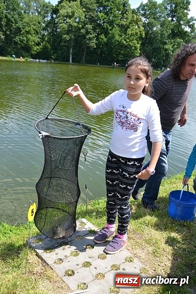 Zdjęcie w galerii na portalu naszraciborz.pl: Wielkie połowy na Trzecioku, czyli wędkarze dzieciom  wiadomości z regionu