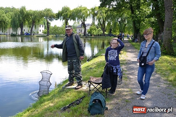 Zdjęcie w galerii na portalu naszraciborz.pl: Wielkie połowy na Trzecioku, czyli wędkarze dzieciom  wiadomości z regionu