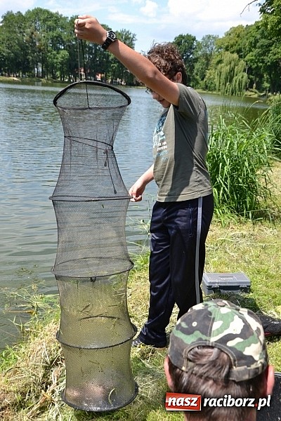 Zdjęcie w galerii na portalu naszraciborz.pl: Wielkie połowy na Trzecioku, czyli wędkarze dzieciom  wiadomości z regionu