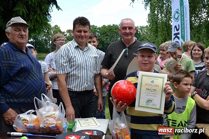 Zdjęcie w galerii na portalu naszraciborz.pl: Wielkie połowy na Trzecioku, czyli wędkarze dzieciom  wiadomości z regionu
