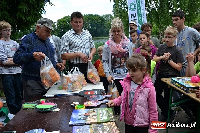 Zdjęcie w galerii na portalu naszraciborz.pl: Wielkie połowy na Trzecioku, czyli wędkarze dzieciom  wiadomości z regionu