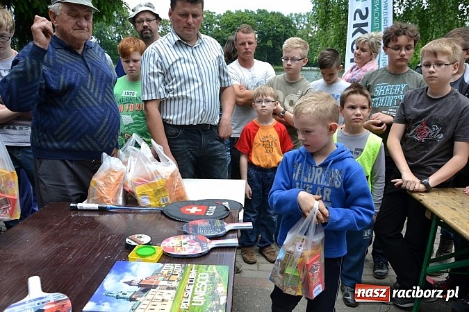 Zdjęcie w galerii na portalu naszraciborz.pl: Wielkie połowy na Trzecioku, czyli wędkarze dzieciom  wiadomości z regionu