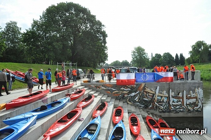 Zdjęcie w galerii na portalu naszraciborz.pl: Po sprintach i slalomie przyszedł czas na odrzańską raciborską pętlę wiadomości z regionu