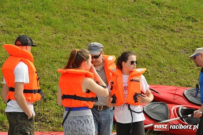 Zdjęcie w galerii na portalu naszraciborz.pl: Po sprintach i slalomie przyszedł czas na odrzańską raciborską pętlę wiadomości z regionu