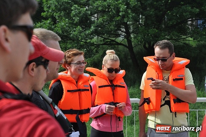 Zdjęcie w galerii na portalu naszraciborz.pl: Po sprintach i slalomie przyszedł czas na odrzańską raciborską pętlę wiadomości z regionu