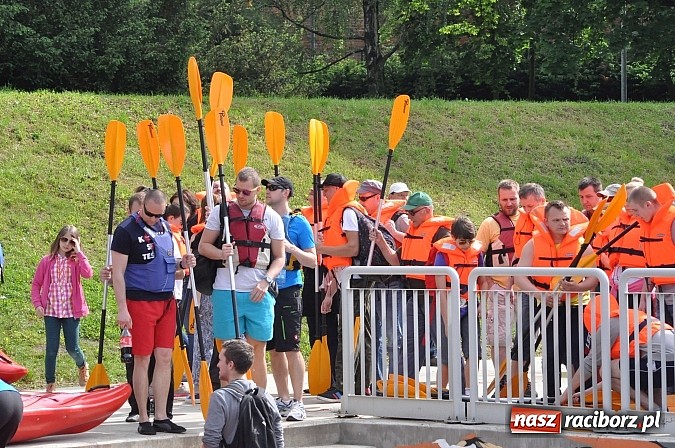 Zdjęcie w galerii na portalu naszraciborz.pl: Po sprintach i slalomie przyszedł czas na odrzańską raciborską pętlę wiadomości z regionu