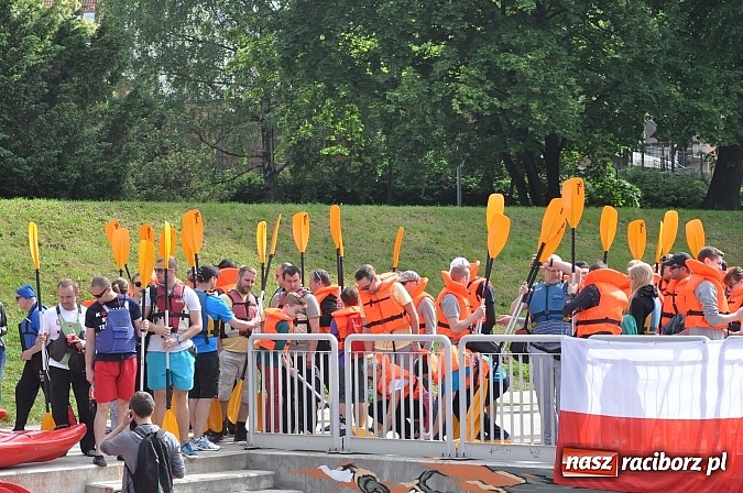 Zdjęcie w galerii na portalu naszraciborz.pl: Po sprintach i slalomie przyszedł czas na odrzańską raciborską pętlę wiadomości z regionu