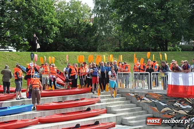 Zdjęcie w galerii na portalu naszraciborz.pl: Po sprintach i slalomie przyszedł czas na odrzańską raciborską pętlę wiadomości z regionu
