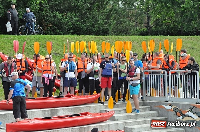 Zdjęcie w galerii na portalu naszraciborz.pl: Po sprintach i slalomie przyszedł czas na odrzańską raciborską pętlę wiadomości z regionu