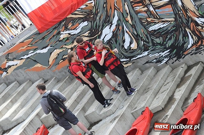 Zdjęcie w galerii na portalu naszraciborz.pl: Po sprintach i slalomie przyszedł czas na odrzańską raciborską pętlę wiadomości z regionu