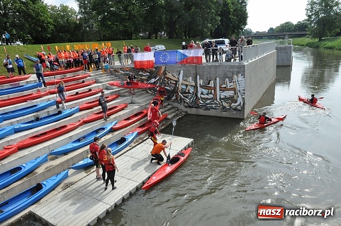 Zdjęcie w galerii na portalu naszraciborz.pl: Po sprintach i slalomie przyszedł czas na odrzańską raciborską pętlę wiadomości z regionu