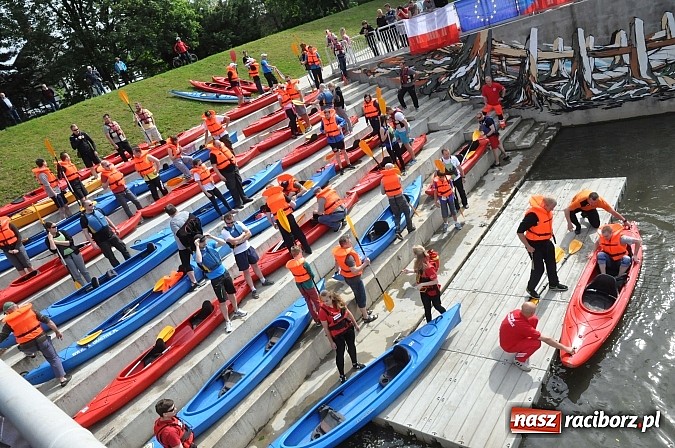 Zdjęcie w galerii na portalu naszraciborz.pl: Po sprintach i slalomie przyszedł czas na odrzańską raciborską pętlę wiadomości z regionu