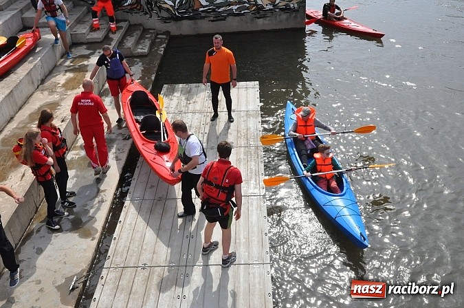 Zdjęcie w galerii na portalu naszraciborz.pl: Po sprintach i slalomie przyszedł czas na odrzańską raciborską pętlę wiadomości z regionu