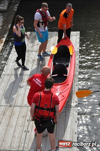 Zdjęcie w galerii na portalu naszraciborz.pl: Po sprintach i slalomie przyszedł czas na odrzańską raciborską pętlę wiadomości z regionu