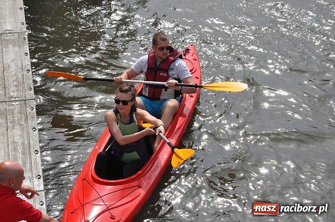 Zdjęcie w galerii na portalu naszraciborz.pl: Po sprintach i slalomie przyszedł czas na odrzańską raciborską pętlę wiadomości z regionu