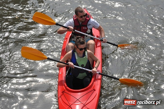 Zdjęcie w galerii na portalu naszraciborz.pl: Po sprintach i slalomie przyszedł czas na odrzańską raciborską pętlę wiadomości z regionu