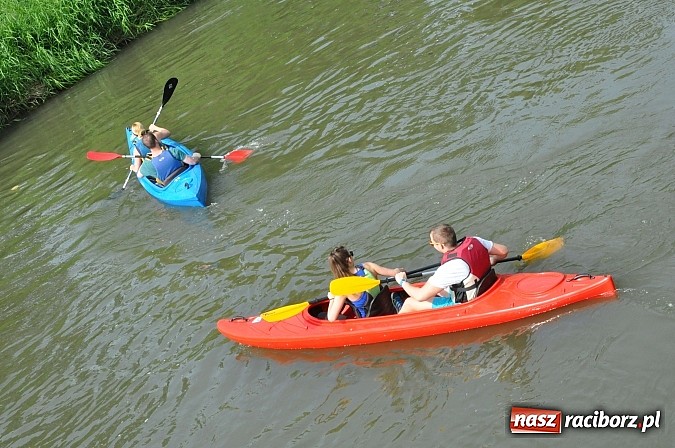 Zdjęcie w galerii na portalu naszraciborz.pl: Po sprintach i slalomie przyszedł czas na odrzańską raciborską pętlę wiadomości z regionu