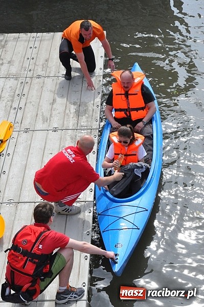 Zdjęcie w galerii na portalu naszraciborz.pl: Po sprintach i slalomie przyszedł czas na odrzańską raciborską pętlę wiadomości z regionu