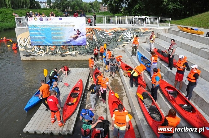 Zdjęcie w galerii na portalu naszraciborz.pl: Po sprintach i slalomie przyszedł czas na odrzańską raciborską pętlę wiadomości z regionu