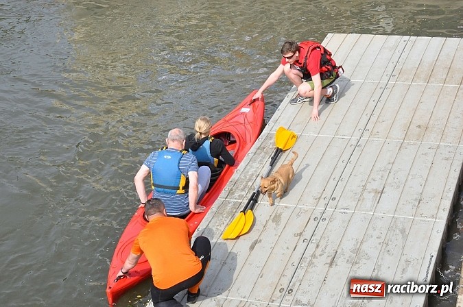 Zdjęcie w galerii na portalu naszraciborz.pl: Po sprintach i slalomie przyszedł czas na odrzańską raciborską pętlę wiadomości z regionu