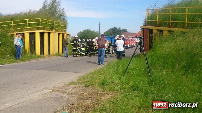 Zdjęcie w galerii na portalu naszraciborz.pl: Manewry przeciwpowodziowe w Turzu wiadomości z regionu