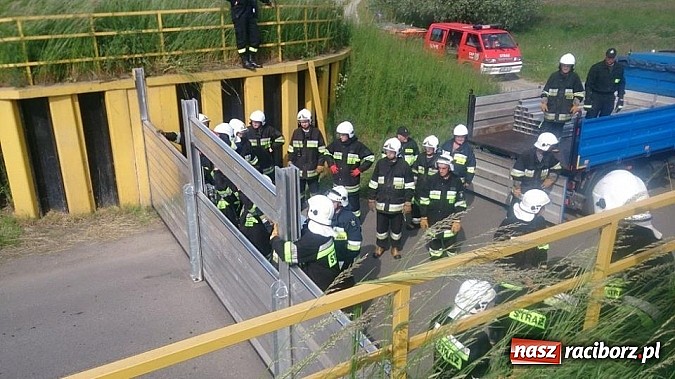 Zdjęcie w galerii na portalu naszraciborz.pl: Manewry przeciwpowodziowe w Turzu wiadomości z regionu