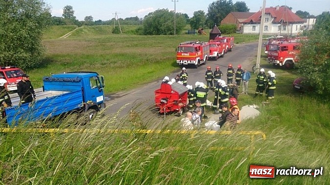 Zdjęcie w galerii na portalu naszraciborz.pl: Manewry przeciwpowodziowe w Turzu wiadomości z regionu