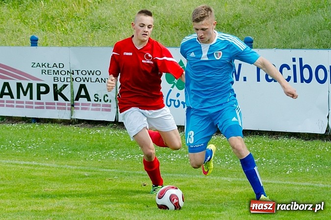 Zdjęcie w galerii na portalu naszraciborz.pl: Nerwowo i czerwono przy Srebrnej. Unia Racibórz zremisowała z Piastem Gliwice wiadomości z regionu