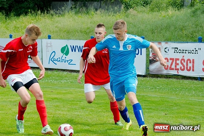 Zdjęcie w galerii na portalu naszraciborz.pl: Nerwowo i czerwono przy Srebrnej. Unia Racibórz zremisowała z Piastem Gliwice wiadomości z regionu