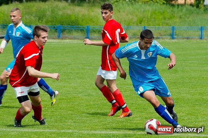 Zdjęcie w galerii na portalu naszraciborz.pl: Nerwowo i czerwono przy Srebrnej. Unia Racibórz zremisowała z Piastem Gliwice wiadomości z regionu