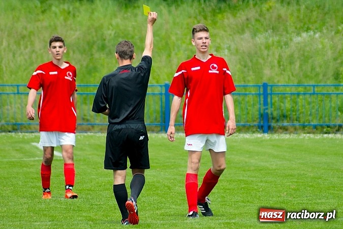 Zdjęcie w galerii na portalu naszraciborz.pl: Nerwowo i czerwono przy Srebrnej. Unia Racibórz zremisowała z Piastem Gliwice wiadomości z regionu