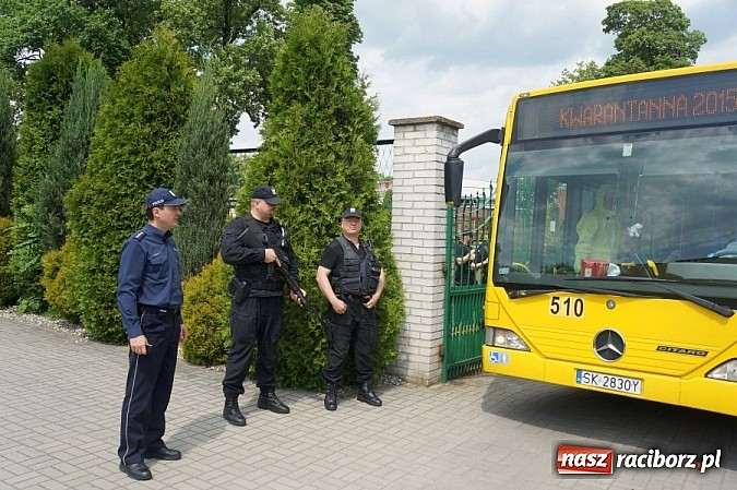 Zdjęcie w galerii na portalu naszraciborz.pl: Raciborskie ćwiczenia na wypadek epidemii eboli wiadomości z regionu