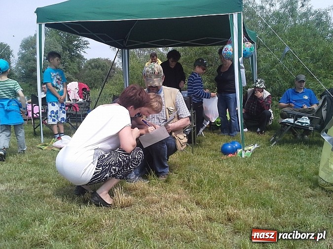 Zdjęcie w galerii na portalu naszraciborz.pl: Zawody wędkarskie na Dzień Dziecka wiadomości z regionu