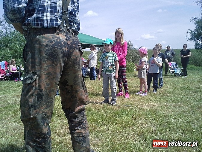 Zdjęcie w galerii na portalu naszraciborz.pl: Zawody wędkarskie na Dzień Dziecka wiadomości z regionu