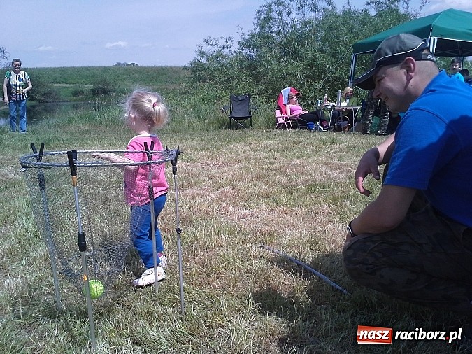 Zdjęcie w galerii na portalu naszraciborz.pl: Zawody wędkarskie na Dzień Dziecka wiadomości z regionu