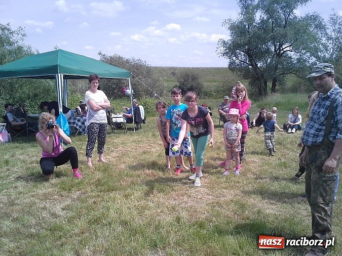 Zdjęcie w galerii na portalu naszraciborz.pl: Zawody wędkarskie na Dzień Dziecka wiadomości z regionu
