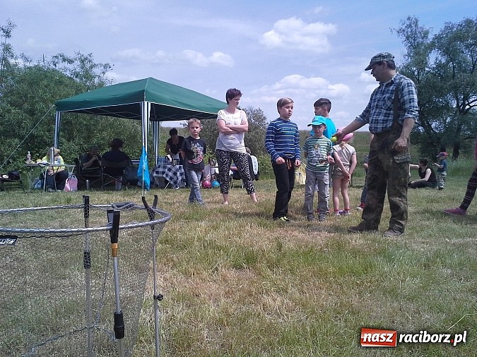 Zdjęcie w galerii na portalu naszraciborz.pl: Zawody wędkarskie na Dzień Dziecka wiadomości z regionu