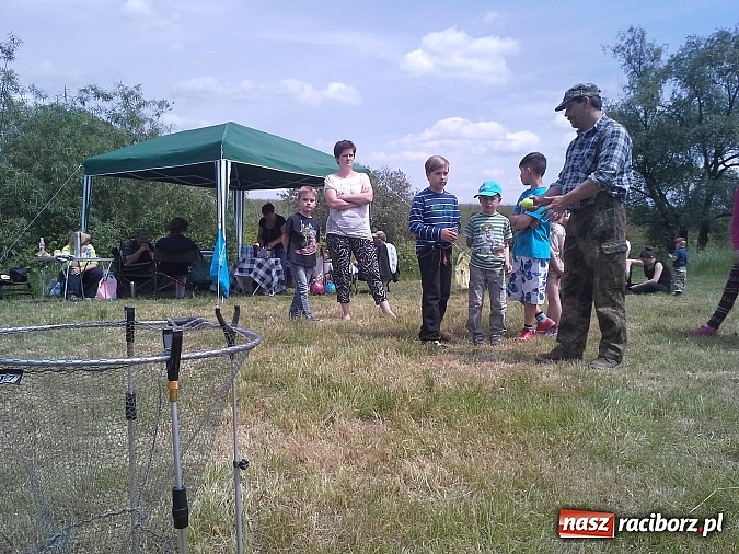 Zdjęcie w galerii na portalu naszraciborz.pl: Zawody wędkarskie na Dzień Dziecka wiadomości z regionu