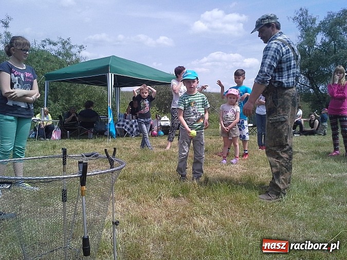 Zdjęcie w galerii na portalu naszraciborz.pl: Zawody wędkarskie na Dzień Dziecka wiadomości z regionu