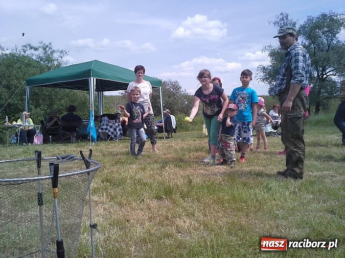 Zdjęcie w galerii na portalu naszraciborz.pl: Zawody wędkarskie na Dzień Dziecka wiadomości z regionu