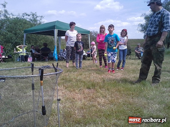 Zdjęcie w galerii na portalu naszraciborz.pl: Zawody wędkarskie na Dzień Dziecka wiadomości z regionu