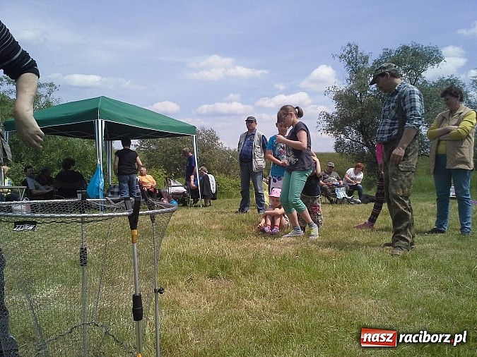 Zdjęcie w galerii na portalu naszraciborz.pl: Zawody wędkarskie na Dzień Dziecka wiadomości z regionu