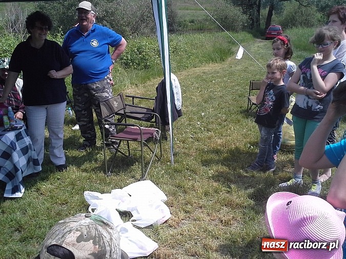 Zdjęcie w galerii na portalu naszraciborz.pl: Zawody wędkarskie na Dzień Dziecka wiadomości z regionu
