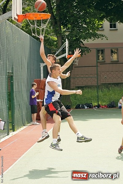 Zdjęcie w galerii na portalu naszraciborz.pl: ZSO 2 Abstynenci najlepsi w turnieju Streetball 2015 w Ekonomiku wiadomości z regionu