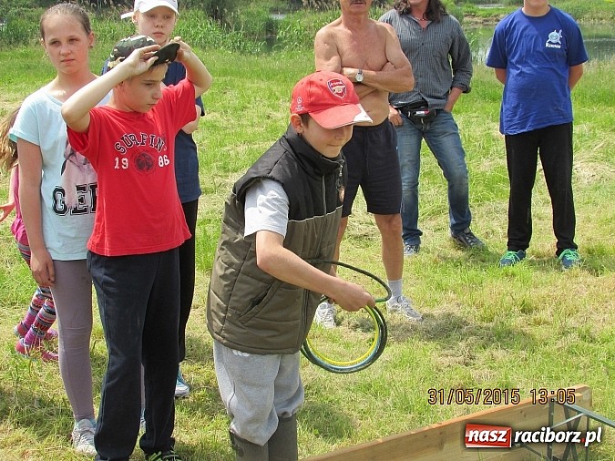 Zdjęcie w galerii na portalu naszraciborz.pl: Wędkarski Dzień Dziecka na łowisku Ostróg wiadomości z regionu