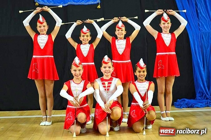 Zdjęcie w galerii na portalu naszraciborz.pl: Mażoretki z Zawady Ks. ponownie mistrzyniami Polski! wiadomości z regionu
