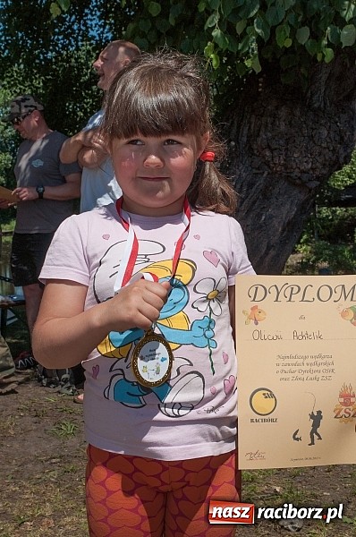 Zdjęcie w galerii na portalu naszraciborz.pl: Złowili płotki, uwolnili suma. Zawody o Złotą Łuskę ZSZ i Puchar Dyrektora OSiR wiadomości z regionu