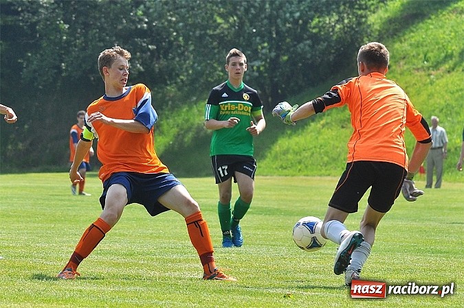 Zdjęcie w galerii na portalu naszraciborz.pl: Pewna wygrana juniorów Gamowa wiadomości z regionu