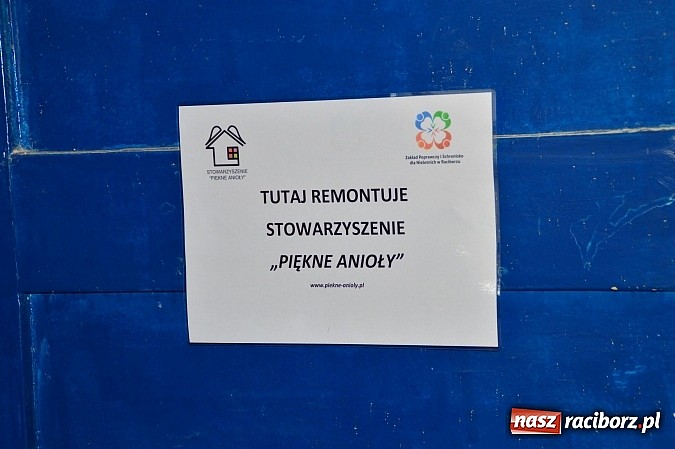 Zdjęcie w galerii na portalu naszraciborz.pl: Remont lokalu dla Stowarzyszenia na Rzecz Osób Niepełnosprawnych i Ich Otoczenia Spektrum idzie pełną parą wiadomości z regionu