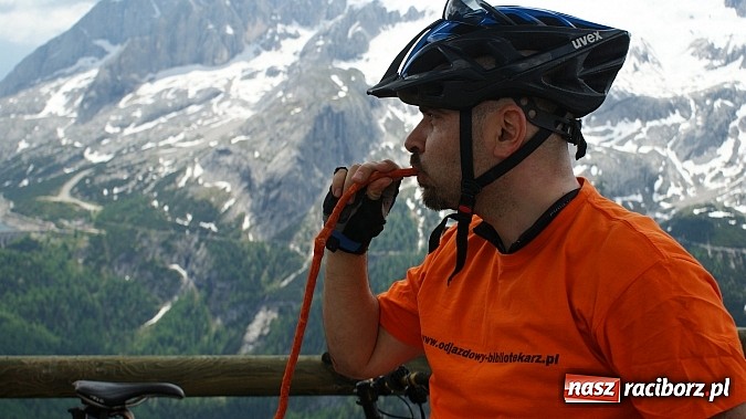 Zdjęcie w galerii na portalu naszraciborz.pl: Odjazdowy Bibliotekarz w Dolomitach  wiadomości z regionu